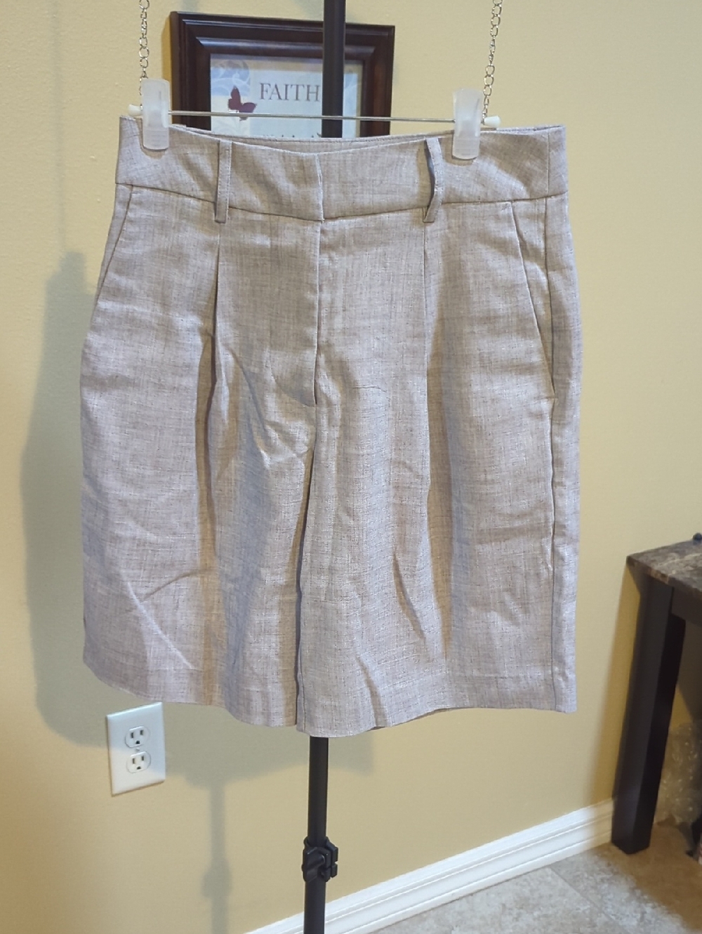 Forever 21 Gray Bermuda Shorts